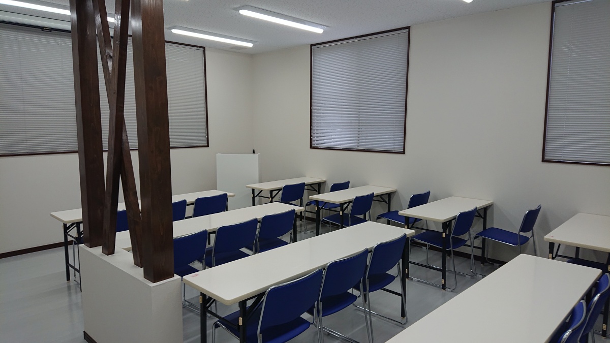 新社屋の会議室