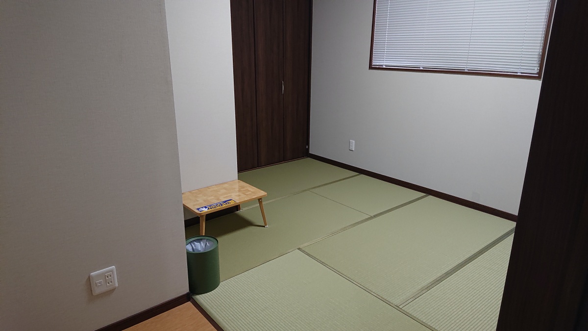 新社屋の仮眠室